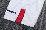 1998 England Away Kids Retro Soccer Jersey