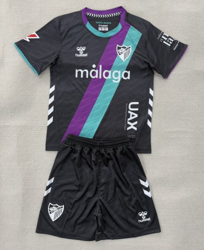 25-26 Malaga Away Kids Soccer Jersey