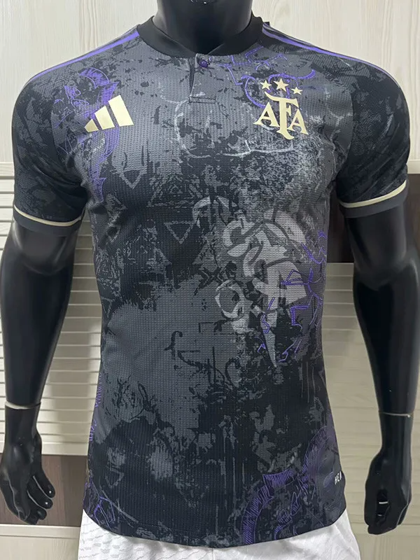 25-26 Argentina Purple Black Special Edition Player Version Soccer Jersey