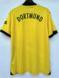 23-24 Dortmund Home  Fans Soccer Jersey