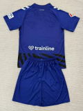 25-26 Real Betis Royal blue GoalKeeper Kids Soccer Jersey