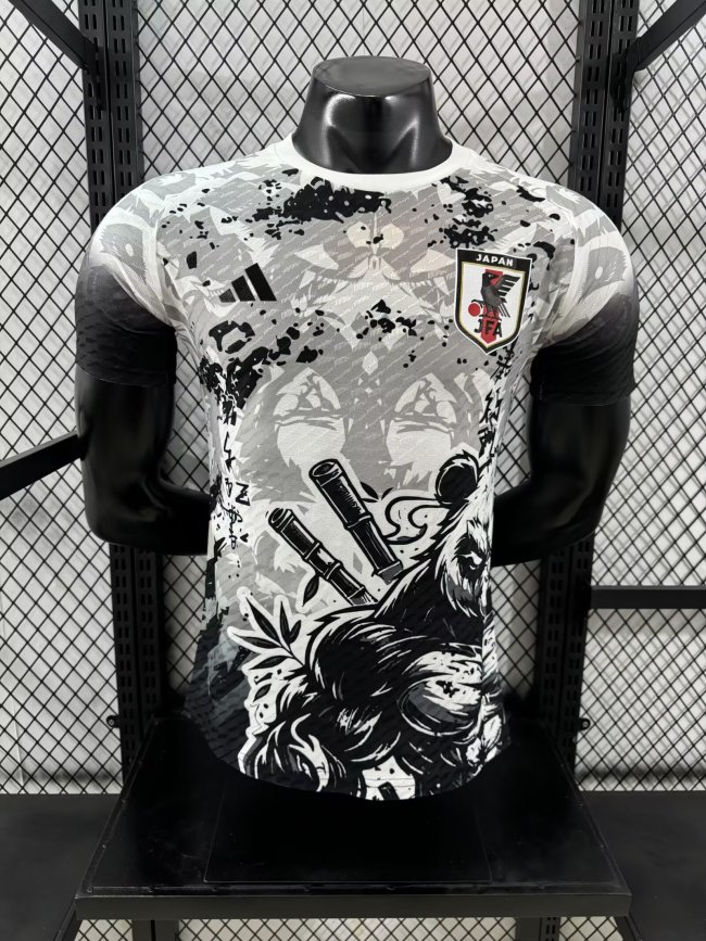25-26 Japan Special Edition Player Version Soccer Jersey *黑白熊
