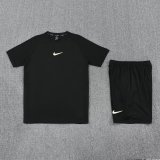2025 NK Black Training Short Suit