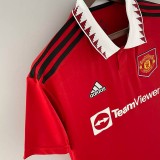 22-23 Man Utd Home  Fans Soccer Jersey