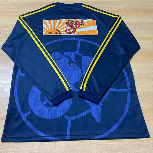 1998-1999 Club America Away Long Sleeve Retro Soccer Jersey