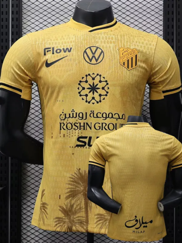 25-26 Ittihad Yellow Special Edition Player Version Training shirts