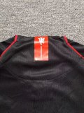 2007-2008 Man Utd Away Long sleeves Retro Kids Soccer Jersey
