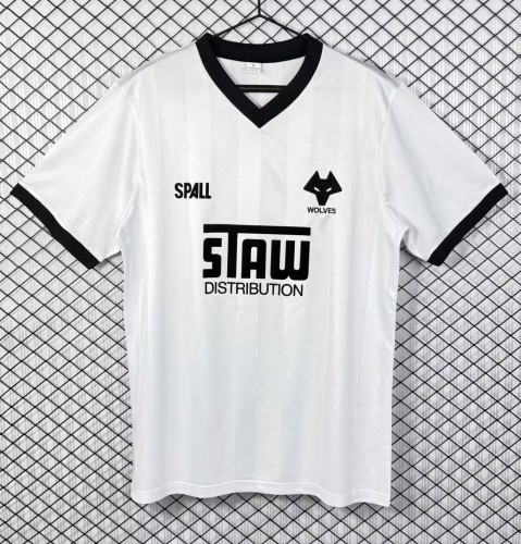 1986-1988 Wolves Home Retro Soccer Jersey
