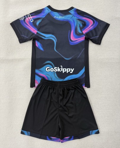 25-26 Bristol City Away Kids Soccer Jersey