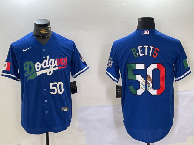 2024 MLB Los Angeles Dodgers New Pattern Jersey