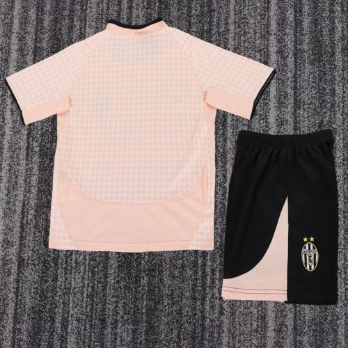 2003-2004 JUV Away Retro Kids Soccer Jersey