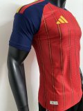 2026 World Cup Spain Home Player Version Soccer Jersey