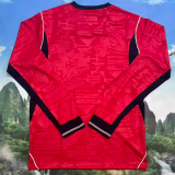 2026 World Cup England Away Long Sleeve Fans Soccer Jersey (长袖)