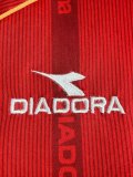 1999-2000 Roma Home Long Sleeve Retro Soccer Jersey