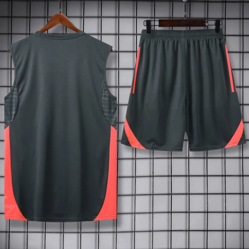 25-26 Bayern High quality Tank Top And Shorts Suit