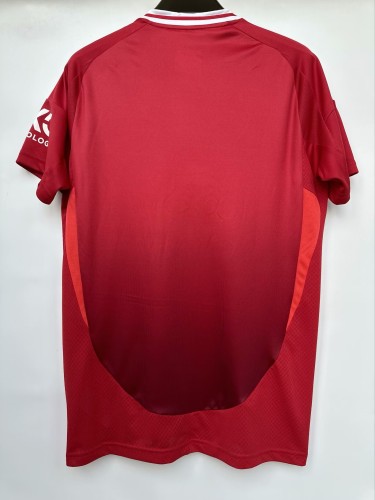 24-25 Man Utd Home Fans Soccer Jersey
