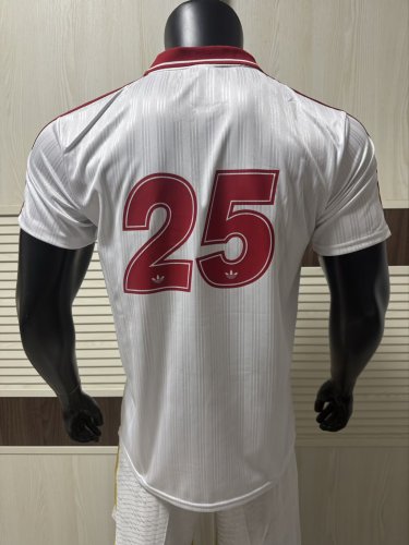 2025 AD Oasis Joint Edition #25 Red Player Version Polo Short Sleeve