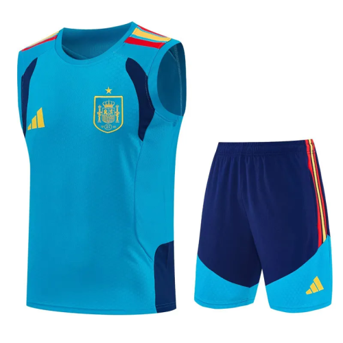26-27 Spain High quality Tank Top And Shorts Suit