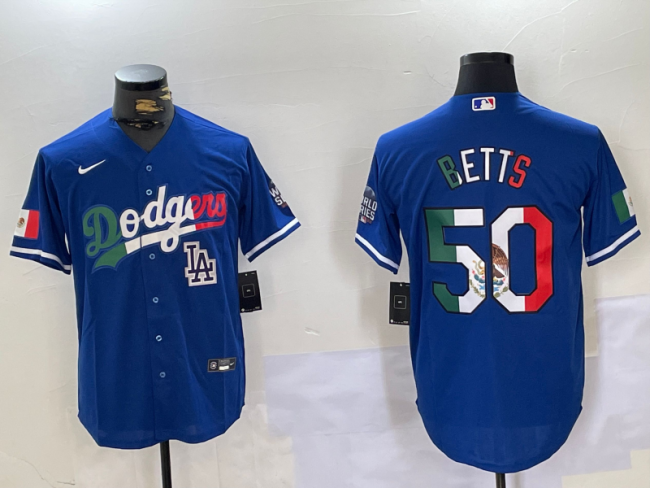 2024 MLB Los Angeles Dodgers New Pattern Jersey