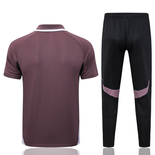25-26 Man Utd High Quality Polo Tracksuit