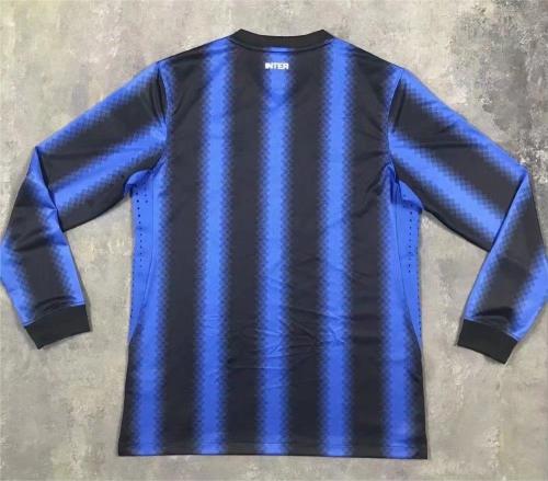 2010-2011 INT Home Long sleeves Retro Soccer Jersey