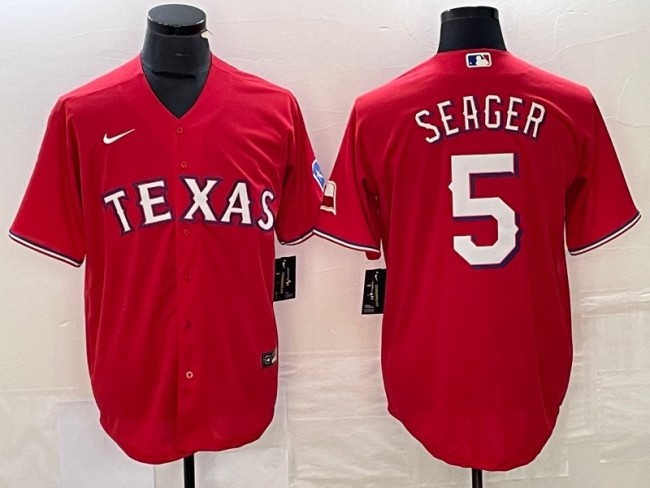 2024 MLB Texas Rangers New Pattern Jersey