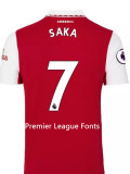 22-23 ARS Home  Fans Soccer Jersey
