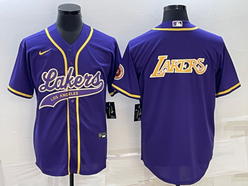 2025 MLB Los Angeles Lakers New Pattern Jersey