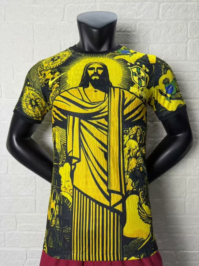 25-26 Brazil Special Edition Player Version Soccer Jersey