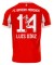 Name / Number ( LUIS DIAZ 14)印特别版字体