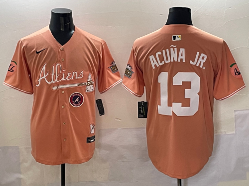 2025 MLB Atlanta Braves New Pattern Jersey