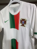 2010 Portugal Away Player Version Retro Soccer Jersey  *球员