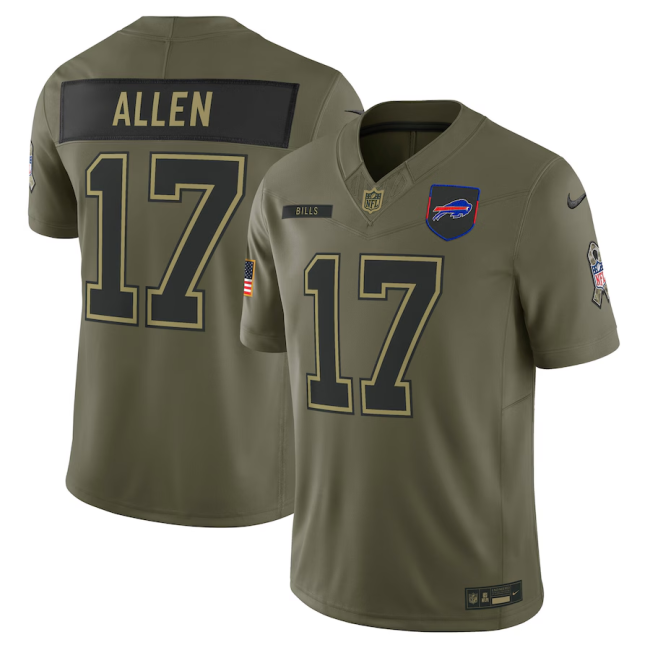 2025 NFL Buffalo Bills New Pattern Jersey