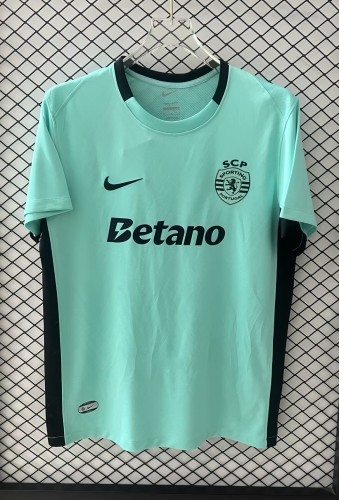 25-26 Sporting Lisbon Fourth Fans Soccer Jersey