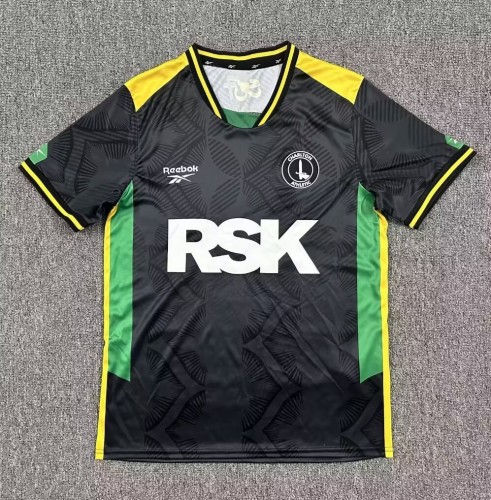 25-26 Charlton Athletic Third Fans Soccer Jersey