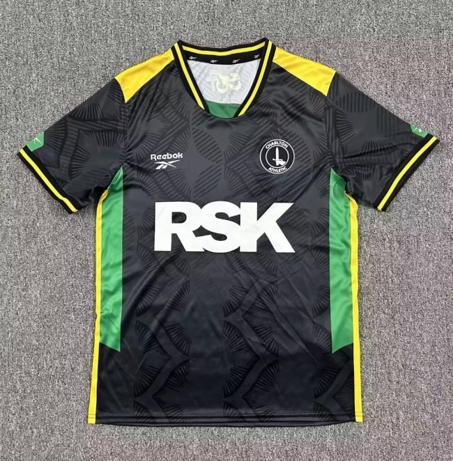 25-26 Charlton Athletic Third Fans Soccer Jersey