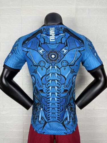 25-26 Napoli Blue Player Version Training Shirts