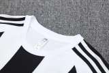 2025 AD White Black Training Short Suit