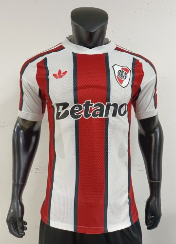 26-27 River Plate Away Player Version Soccer Jersey
