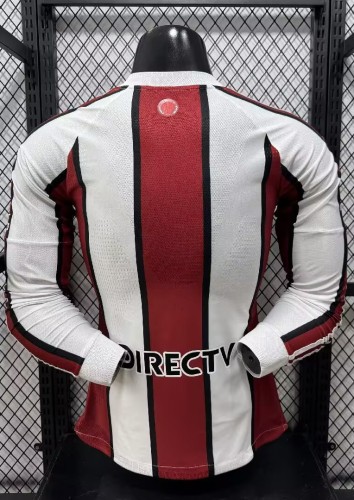 26-27 River Plate Away Long Sleeve Player Version Soccer Jersey*长袖球员