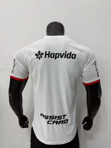 26-27 Flamengo Away Print All Sponsor Player Version Soccer Jersey*全广告