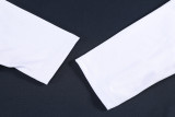 26-27 AD White Kids Half Pull Tracksuit