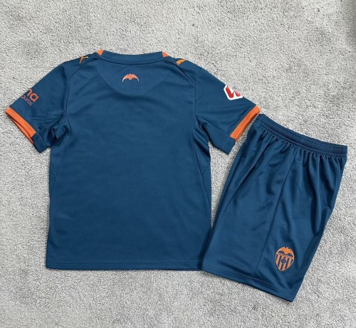 26-27 Valencia Away Kids Soccer Jersey