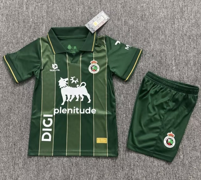 26-27 Racing de Santander Away Kids Soccer Jersey