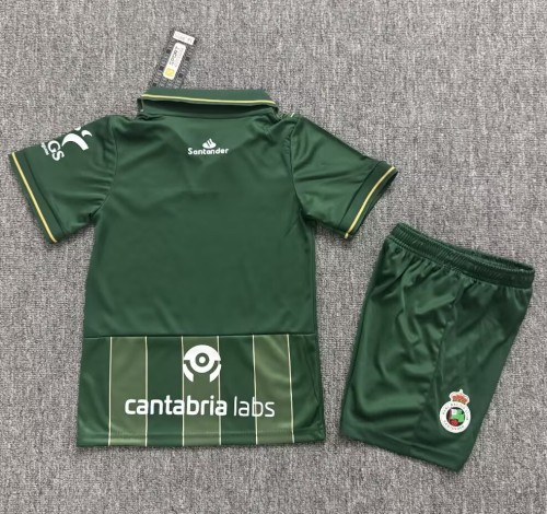 26-27 Racing de Santander Away Kids Soccer Jersey