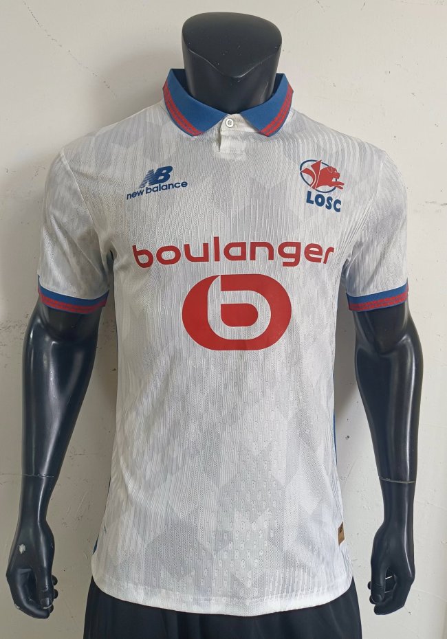 26-27 Lille Away Player Version Soccer Jersey
