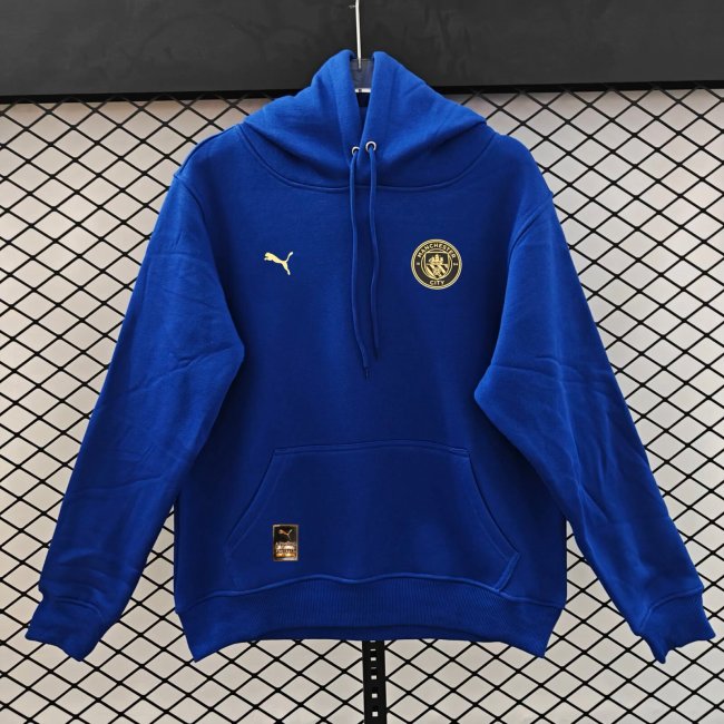 26-27 Man City Royal blue Hoody 蓝色(加绒)