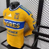 26-27 Tigres UANL Home Long Sleeve Player Version Soccer Jersey*长袖球员