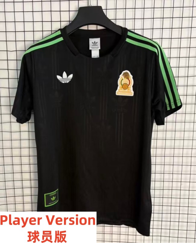 26-27 Mexico Black Player Version Training Shirts