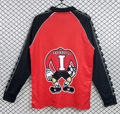 2002 Club Olimpia Away GoalKeeper Long Sleeve Retro Soccer Jersey (长袖)